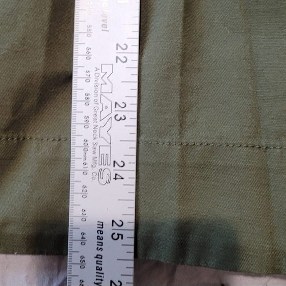 NWT GAP  womens SZ 6 A Line at the knee skirt with front pockets, tie belt, zip - Picture 10 of 10